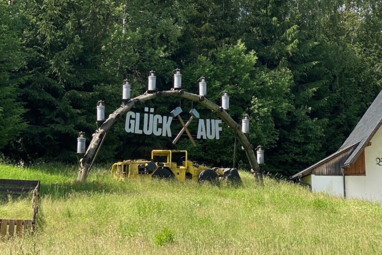 Glück auf am Schwibbbogen